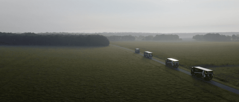 Trucks Drone Shot | Sluyter Logistics